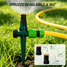 Carica l'immagine nel visualizzatore di Gallery, 18 Pezzi Irrigatori da Giardino con Picchetto e Raccordi per Tubo