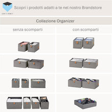 Carica l'immagine nel visualizzatore di Gallery, LOVE IT STORE IT Premium Organizer armadio, grigio, set 2 pezzi