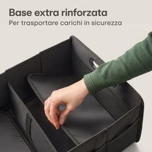 Carica l'immagine nel visualizzatore di Gallery, Praknu Organizzatore Baule Auto XL Pieghevole – 3 Scomparti con 5 Tasche