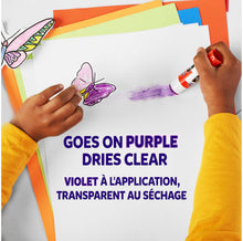 Carica l'immagine nel visualizzatore di Gallery, Elmer’s - Stick di colla viola a scomparsa, diventa trasparente quando si asciuga, ideale per scuola e progetti artigian