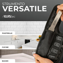 Carica l'immagine nel visualizzatore di Gallery, KLRStec Kit Rimuovi Silicone 4 in 1, Raschietto e Spatola Acciaio Inox