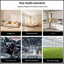 Carica l'immagine nel visualizzatore di Gallery, Termometro/Igrometro Mini LCD, Confezione Da 6 Pezzi, Igrometro Digitale Per Interni Con Magnete E Indicatore Faccina. A