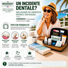 Carica l'immagine nel visualizzatore di Gallery, CIMABRIDGE:Kit di riparazione per protesi dentarie, consente di fissare da soli ponti, o capsule