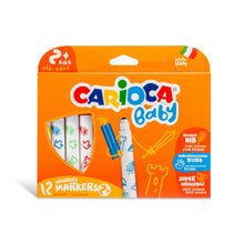 Carica l'immagine nel visualizzatore di Gallery, Carioca Pennarello 2 + - Penne (Extra Bold, Punta Rotonda Rotondo Multi, Italia, Scatola di Cartone)