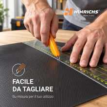 Carica l'immagine nel visualizzatore di Gallery, Hinrichs Tappetino Antiscivolo per Auto 120x100cm - Tappetino per Bagagliaio Tagliabile a Misura - Tappetino Antisporco 