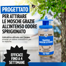Carica l'immagine nel visualizzatore di Gallery, Super Ninja Trappola per Mosche da Esterno Riutilizzabile, con Attrattivo