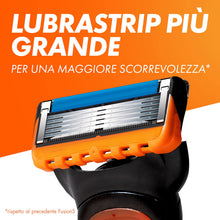 Carica l'immagine nel visualizzatore di Gallery, Gillette Fusion5 Lamette di Ricambio per Rasoio da Uomo (4 lamette)