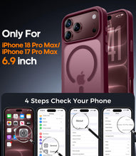 Carica l'immagine nel visualizzatore di Gallery, Qasyfanc Magnetica Cover per iPhone 18 Pro Max/iPhone 17 Pro Max