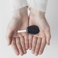 Carica l'immagine nel visualizzatore di Gallery, Guscio Chiave per Renault Clio 3 Kangoo Master Modus Trafic Twingo Wind | 2 Tasti | Telecomando
