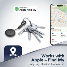 Carica l'immagine nel visualizzatore di Gallery, Cellularline TRACY TAG - Trova Oggetti compatibile con Apple iOS Find Me - Compatibile con Accessori Airtag - Batteria s