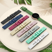 Carica l'immagine nel visualizzatore di Gallery, Tobfit Cinturino in Silicone per Amazfit GTS/GTS 2/GTS 2 Mini/GTS 2e/GTS 3/GTS 4/GTS 4 Mini/GTR 42mm, 20mm Sportivo (Ner