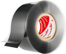 Carica l'immagine nel visualizzatore di Gallery, POPPSTAR Nastro in silicone autoagglomerante, 3m x 25mm, nastro isolante e sigillante (acqua, aria), nero, 1 rotolo