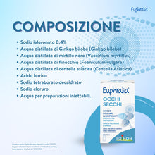 Carica l'immagine nel visualizzatore di Gallery, Euphralia Occhi Secchi - Gocce Oculari contro Secchezza Oculare 10 ml
