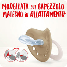 Carica l'immagine nel visualizzatore di Gallery, NUK Signature Day &amp; Night ciuccio | 6-18 mesi | Calma il 95% dei bambini | Succhietti a forma di cuore in silicone senza