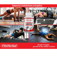 Carica l'immagine nel visualizzatore di Gallery, Fitoherbal Vitamina B Complex 400 Mini Compresse, Integratori Stanchezza