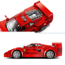 Carica l'immagine nel visualizzatore di Gallery, LEGO Speed Champions Supercar Ferrari F40, Modellino di Auto Sportiva da Costruire, Macchina Giocattolo da Collezione con Minifigure del Pilota, Giochi per Bambini e Bambine da 9 Anni in su 76934