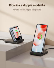 Carica l'immagine nel visualizzatore di Gallery, Caricatore Wireless per Samsung Galaxy Z Flip 8/7/7 FE/6/5/4/3