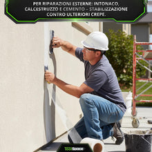 Carica l'immagine nel visualizzatore di Gallery, ToolSpace Nastro Fibra Vetro Cartongesso 15 cm x 20 m Riparazione Crepe Giunti Buchi Pareti Interni Rinforzo Stucco Rasa