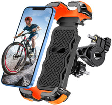 Carica l'immagine nel visualizzatore di Gallery, Glangeh Porta Cellulare Bici [Blocco Sicurezza Antivibrante] 360° Rotazione