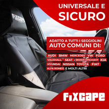 Carica l'immagine nel visualizzatore di Gallery, fixcape PRO robusto coprisedile universale auto impermeabile coprisedili singolo anteriori, copri sedile fodere per auto