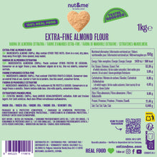 Carica l'immagine nel visualizzatore di Gallery, nut&amp;me Farina di mandorle Pelate 1 kg keto