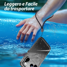 Carica l'immagine nel visualizzatore di Gallery, SPORTLINK Cover per iPhone 18 Pro &amp; 17 Pro Impermeabile 360 Antiurto, Nero