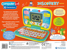 Carica l'immagine nel visualizzatore di Gallery, Clementoni Sapientino - Discovery Laptop, Computer Educativo per Bambini dai 3 Anni in su, 16 attività per Imparare Nume