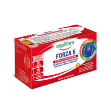 Carica l'immagine nel visualizzatore di Gallery, Equilibra Integratori Alimentari, Forza 5, Integratore con Estratti di Foglie Ginkgo e Bacopa, Fosfoserina, Caffeina e A