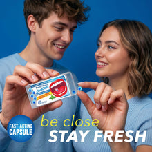 Carica l'immagine nel visualizzatore di Gallery, Papermints CoolCaps Instant Fresh Breath Mints Box 40 x 4 Pack, deodorante per respiro e trattamento alito cattivo per a