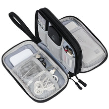 Carica l'immagine nel visualizzatore di Gallery, Borsa Per Cavi, Organizer Universale Per Cavi, Borsa Universale, Accessorio Da Viaggio, Per Cavo Di Ricarica Power Bank 