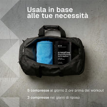 Carica l'immagine nel visualizzatore di Gallery, Creatina Monoidrata Compresse, 3000 mg per dose RTP, 500 Pastiglie