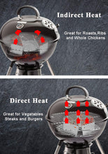 Carica l'immagine nel visualizzatore di Gallery, Onlyfire Cestino di Carbone，BBQ Charcoal Basket per Barbecue a Carbone con Diametro di 57 cm, Char-Basket per Weber 7403