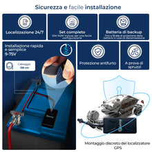 Carica l'immagine nel visualizzatore di Gallery, Salind Localizzatore GPS 4G Con Cavo per Auto, Barche e Altri Veicoli