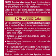 Carica l'immagine nel visualizzatore di Gallery, COMPO Concime Granulare Per Rose, In Vaso o Piena Terra, 850g