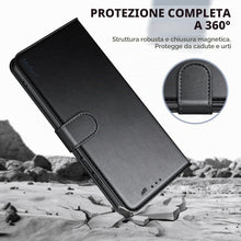 Carica l'immagine nel visualizzatore di Gallery, Cover per Xiaomi Redmi 17 4G/5G Libro in Pelle PU, [con 2 Pezzi Pellicola Vetro Temperato] Custodia Portafoglio Antiurto