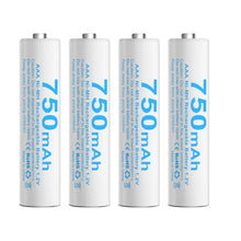 Carica l'immagine nel visualizzatore di Gallery, Batteria AAA HR03 di Ricambio Compatible con Telefoni Cordless Gigaset 750Mah (4)