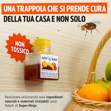 Carica l'immagine nel visualizzatore di Gallery, Super Ninja Trappola per Moscerini della Frutta da Interno, 4 Pezzi