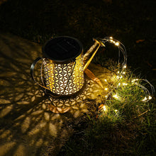 Carica l'immagine nel visualizzatore di Gallery, Lanterne Solari da Esterno, Lampade Solari da Giardino in Metallo, IP65 Impermeabile Luci Solare da Giardino con Gancio 