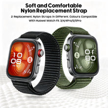 Carica l'immagine nel visualizzatore di Gallery, 2 PCS Cinturini di Nylon Compatibili per Huawei Watch Fit 3/4/4Pro/5/5Pro