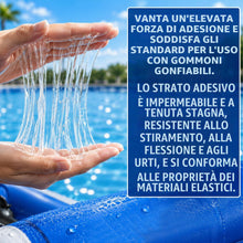 Carica l'immagine nel visualizzatore di Gallery, Kit Riparazione Piscina PVC, Include 15 Cerotti Trasparenti, 170 g