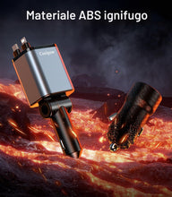 Carica l'immagine nel visualizzatore di Gallery, Coolpow Caricatore Auto USB C【Ricarica Rapido】Accendisigari USB Retrattile