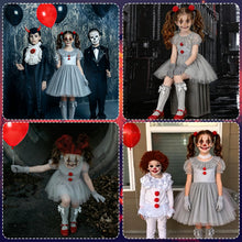 Carica l'immagine nel visualizzatore di Gallery, Costume da clown da bambina