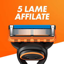 Carica l'immagine nel visualizzatore di Gallery, Gillette Fusion5 Lamette di Ricambio per Rasoio da Uomo (4 lamette)
