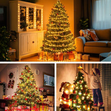 Carica l'immagine nel visualizzatore di Gallery, 10 Pezzi LED Stringa Luci a Batteria, 10 LED 1M Mini Lampada a Fili di Rame Bianco Caldo Catena Impermeabile Luminosa De