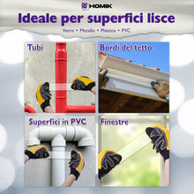 Carica l'immagine nel visualizzatore di Gallery, Nastro Adesivo Impermeabile Trasparente Ultra Resistente 5cm x 2,5m – Nastro di Riparazione Impermeabile per Superfici L