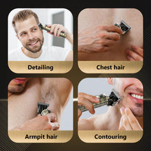 Carica l'immagine nel visualizzatore di Gallery, Tagliacapelli Uomo, LED Rasoio Elettrico Barba Macchinetta per Capelli Portatile Tagliacapelli Uomo Professionale Trimme