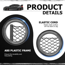 Carica l'immagine nel visualizzatore di Gallery, EINESIN 4 Pezzi Rete Portaoggetti Auto e Camper, Tasca Elastica con Telaio per Bagagliaio, Organizer Accessori per Van e
