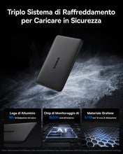Carica l'immagine nel visualizzatore di Gallery, Baseus Picogo AM41 Power Bank, Ultra Slim 5000mAh Magsafe Powerbank, Ricarica Rapida PD 20W, Portatile, Magnetico Batter
