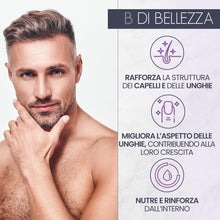 Carica l'immagine nel visualizzatore di Gallery, Collagene Idrolizzato 2000mg e Acido Ialuronico, 300 Compresse, Integratore Collagene, Acido Ialuronico, Coenzima Q10, V