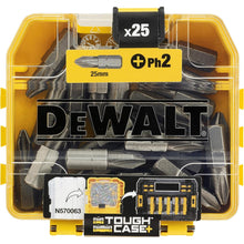 Carica l'immagine nel visualizzatore di Gallery, DEWALT Set di inserti ad alte prestazioni da 25 mm, 25 pezzi, DT71522-QZ